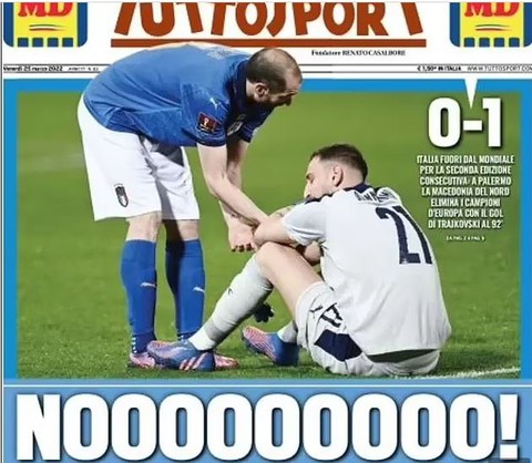 Báo chí châu Âu: Bi kịch Ý, sử thi Bắc Macedonia - Ảnh 1. Báo chí châu Âu: Bi kịch Ý, sử thi Bắc Macedonia - Ảnh 1.
