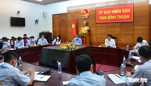 Họp bàn tiến độ cao tốc Phan Thiết - Vĩnh Hảo, các bên đùn đẩy trách nhiệm - Ảnh 1. Họp bàn tiến độ cao tốc Phan Thiết - Vĩnh Hảo, các bên đùn đẩy trách nhiệm - Ảnh 1.