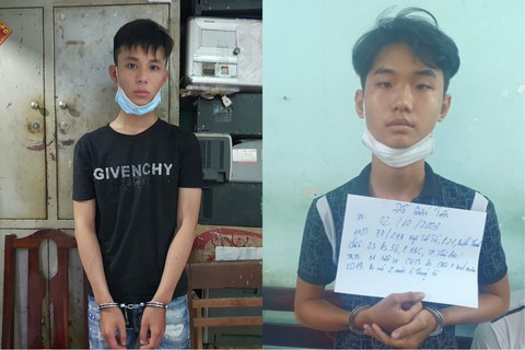 Giật điện thoại người đi đường, xịt hơi cay chống trả khi bị truy đuổi - Ảnh 1. Giật điện thoại người đi đường, xịt hơi cay chống trả khi bị truy đuổi - Ảnh 1.