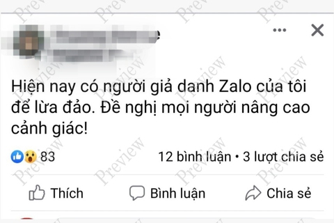 Cảnh báo mạo danh lãnh đạo trên mạng, nhắn tin cho nhân viên rồi nhờ... chuyển tiền - Ảnh 1. Cảnh báo mạo danh lãnh đạo trên mạng, nhắn tin cho nhân viên rồi nhờ... chuyển tiền - Ảnh 1.