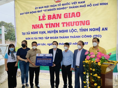 Tập đoàn TTC hỗ trợ xây dựng 50 nhà tình thương tại các tỉnh miền Trung - Ảnh 3. Tập đoàn TTC hỗ trợ xây dựng 50 nhà tình thương tại các tỉnh miền Trung - Ảnh 3.