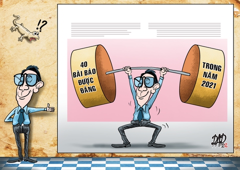 Một giảng viên công bố hơn 40 bài báo khoa học một năm, nghi đăng tạp chí khoa học mạo danh - Ảnh 1. Một giảng viên công bố hơn 40 bài báo khoa học một năm, nghi đăng tạp chí khoa học mạo danh - Ảnh 1.