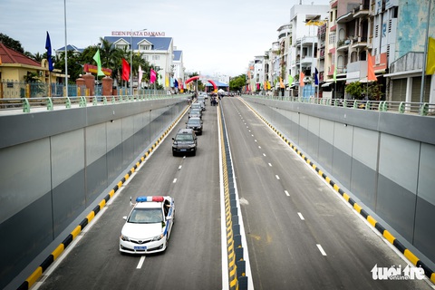 Đà Nẵng đưa vào sử dụng cụm nút giao thông phía tây cầu Trần Thị Lý - Ảnh 2. Đà Nẵng đưa vào sử dụng cụm nút giao thông phía tây cầu Trần Thị Lý - Ảnh 2.