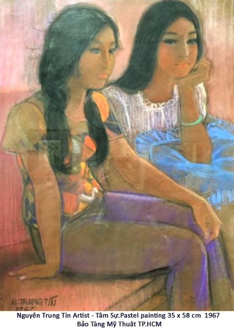 Giáo sư, họa sĩ Nguyễn Trung Tín qua đời - Ảnh 5. Giáo sư, họa sĩ Nguyễn Trung Tín qua đời - Ảnh 5.