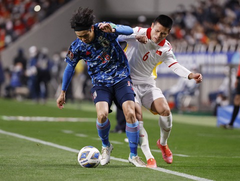 Việt Nam hòa Nhật Bản 1-1 ở trận cuối vòng loại World Cup 2022 - Ảnh 2. Việt Nam hòa Nhật Bản 1-1 ở trận cuối vòng loại World Cup 2022 - Ảnh 2.