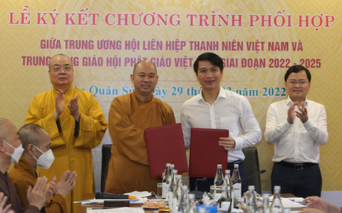 Vận động thanh niên phật tử tham gia tu bổ, tôn tạo cơ sở Phật giáo - Ảnh 1. Vận động thanh niên phật tử tham gia tu bổ, tôn tạo cơ sở Phật giáo - Ảnh 1.