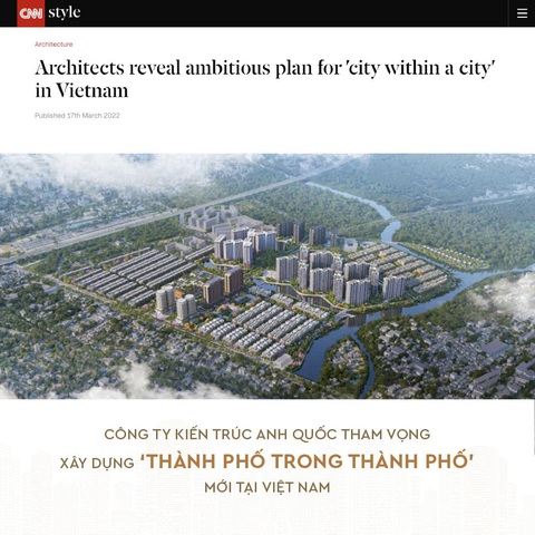 CNN: The Global City sẽ là ‘thành phố trong thành phố mới’ tại Việt Nam - Ảnh 1. CNN: The Global City sẽ là ‘thành phố trong thành phố mới’ tại Việt Nam - Ảnh 1.