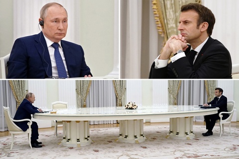 Điện đàm với Tổng thống Pháp, ông Putin nói muốn đạt bằng được mục tiêu ở Ukraine - Ảnh 1. Điện đàm với Tổng thống Pháp, ông Putin nói muốn đạt bằng được mục tiêu ở Ukraine - Ảnh 1.