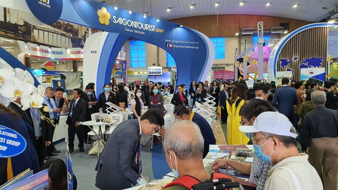 Saigontourist Group tham gia Hội chợ VITM Hà Nội 2022 - Ảnh 1. Saigontourist Group tham gia Hội chợ VITM Hà Nội 2022 - Ảnh 1.