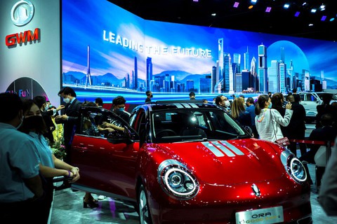 Xe điện gây chú ý tại Triển lãm ôtô quốc tế 2022 ở Thái Lan - Ảnh 1. Xe điện gây chú ý tại Triển lãm ôtô quốc tế 2022 ở Thái Lan - Ảnh 1.