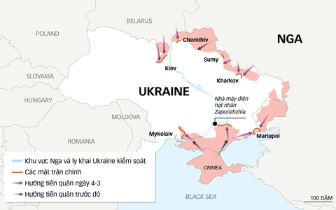 Lo ngại thảm họa hạt nhân ở Ukraine - Ảnh 1. Lo ngại thảm họa hạt nhân ở Ukraine - Ảnh 1.