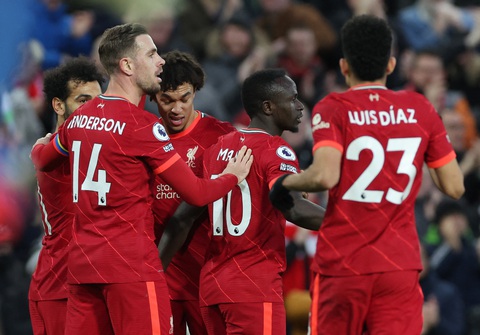 Mane tỏa sáng, Liverpool còn kém Man City 3 điểm - Ảnh 1. Mane tỏa sáng, Liverpool còn kém Man City 3 điểm - Ảnh 1.