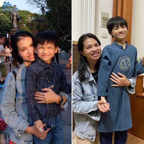 Thi ảnh Now and Then nhưng bất ngờ vì những lời yêu thương của con trẻ - Ảnh 3. Thi ảnh Now and Then nhưng bất ngờ vì những lời yêu thương của con trẻ - Ảnh 3.
