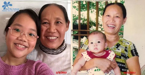Thi ảnh Now and Then nhưng bất ngờ vì những lời yêu thương của con trẻ - Ảnh 4. Thi ảnh Now and Then nhưng bất ngờ vì những lời yêu thương của con trẻ - Ảnh 4.
