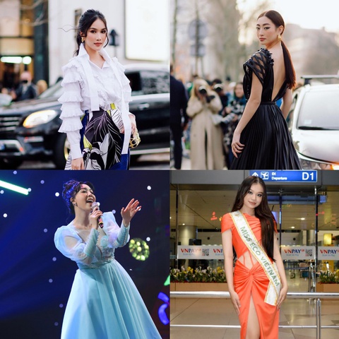Thùy Linh, Phương Anh ấn tượng tại Paris Fashion Week; Hoài Phương đi thi Miss Eco International - Ảnh 1. Thùy Linh, Phương Anh ấn tượng tại Paris Fashion Week; Hoài Phương đi thi Miss Eco International - Ảnh 1.