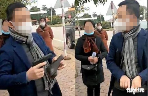 Điều tra vụ người đàn ông rút súng bên phòng công chứng - Ảnh 1. Điều tra vụ người đàn ông rút súng bên phòng công chứng - Ảnh 1.