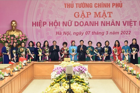 Thủ tướng trân trọng và đánh giá cao nỗ lực, tinh thần phấn đấu vươn lên của các nữ doanh nhân - Ảnh 1. Thủ tướng trân trọng và đánh giá cao nỗ lực, tinh thần phấn đấu vươn lên của các nữ doanh nhân - Ảnh 1.