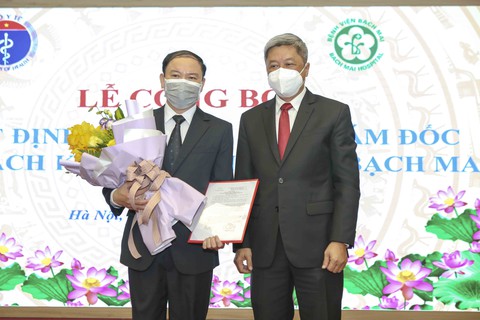 Bệnh viện Bạch Mai có phó giám đốc mới - Ảnh 1. Bệnh viện Bạch Mai có phó giám đốc mới - Ảnh 1.