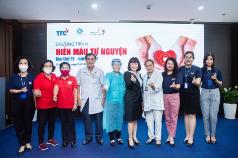 TTC tổ chức hiến máu tự nguyện “Niềm vui từ lòng nhân ái” lần thứ 11 - Ảnh 3. TTC tổ chức hiến máu tự nguyện “Niềm vui từ lòng nhân ái” lần thứ 11 - Ảnh 3.