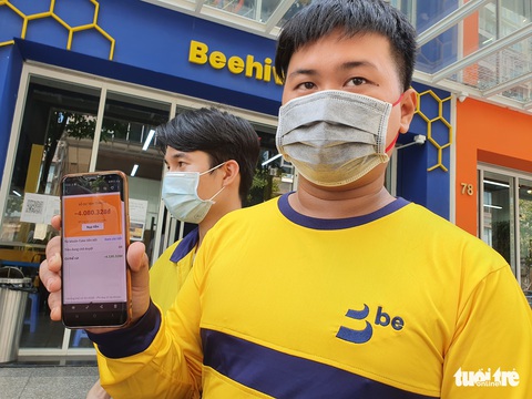 Bị trừ tiền vì nghi ngờ gian lận, tài xế Be lên công ty phản đối - Ảnh 2. Bị trừ tiền vì nghi ngờ gian lận, tài xế Be lên công ty phản đối - Ảnh 2.