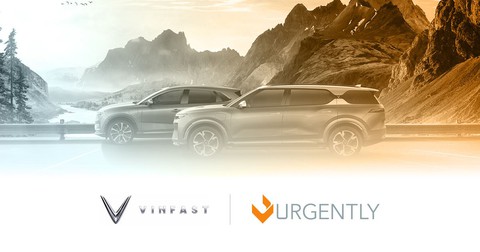 Vinfast Mỹ hợp tác Urgently phát triển dịch vụ hỗ trợ lưu động - Ảnh 1. Vinfast Mỹ hợp tác Urgently phát triển dịch vụ hỗ trợ lưu động - Ảnh 1.