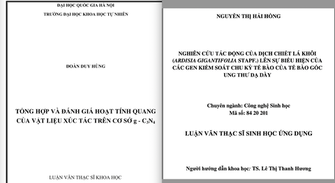 Đề tài thi khoa học kỹ thuật của học sinh phổ thông bề thế như... luận văn thạc sĩ - Ảnh 1. Đề tài thi khoa học kỹ thuật của học sinh phổ thông bề thế như... luận văn thạc sĩ - Ảnh 1.