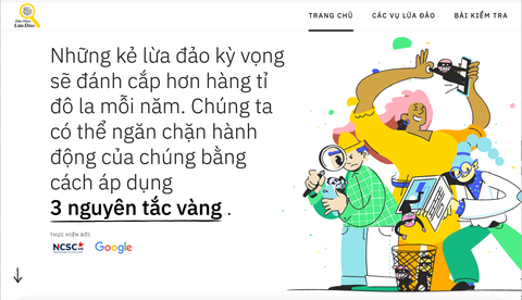 Ra mắt website giúp người dùng Việt nhận diện lừa đảo trực tuyến - Ảnh 1. Ra mắt website giúp người dùng Việt nhận diện lừa đảo trực tuyến - Ảnh 1.