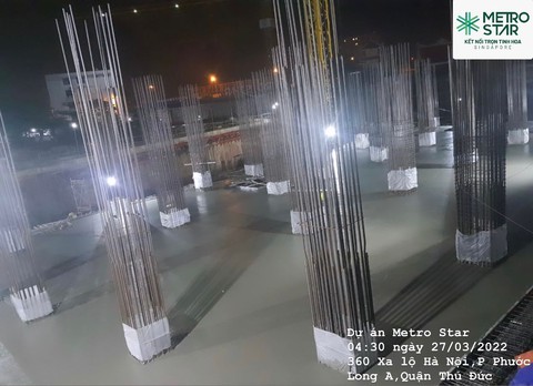 Metro Star hoàn thành đổ bê tông sàn B1, chuẩn bị đóng nắp hầm - Ảnh 1. Metro Star hoàn thành đổ bê tông sàn B1, chuẩn bị đóng nắp hầm - Ảnh 1.