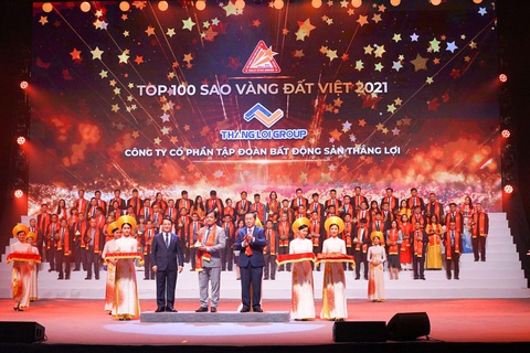 Tập đoàn Thắng Lợi vinh dự đạt Top 100 giải Sao Vàng Đất Việt 2021 - Ảnh 1. Tập đoàn Thắng Lợi vinh dự đạt Top 100 giải Sao Vàng Đất Việt 2021 - Ảnh 1.