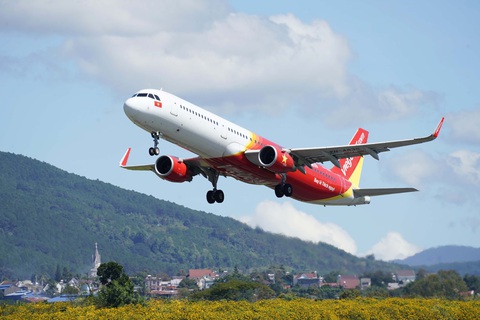 Vietjet báo lãi năm 2021, vận chuyển hơn 110 triệu lượt hành khách từ khi cất cánh - Ảnh 1. Vietjet báo lãi năm 2021, vận chuyển hơn 110 triệu lượt hành khách từ khi cất cánh - Ảnh 1.