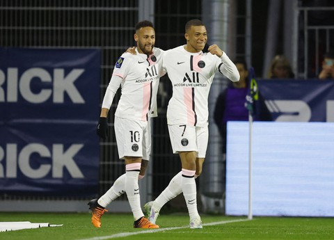 Neymar và Mbappe cùng lập hat-trick, Messi có hat-trick kiến tạo - Ảnh 1. Neymar và Mbappe cùng lập hat-trick, Messi có hat-trick kiến tạo - Ảnh 1.