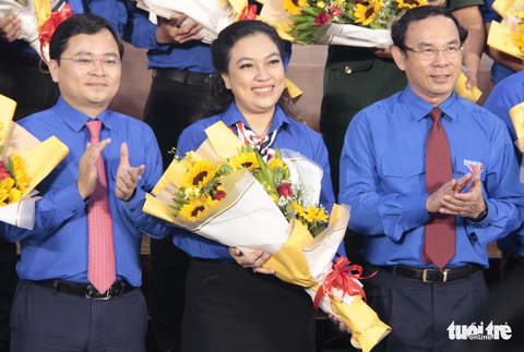 Chị Huỳnh Anh Phương Thảo tái đắc cử bí thư Quận đoàn Phú Nhuận - Ảnh 1. Chị Huỳnh Anh Phương Thảo tái đắc cử bí thư Quận đoàn Phú Nhuận - Ảnh 1.