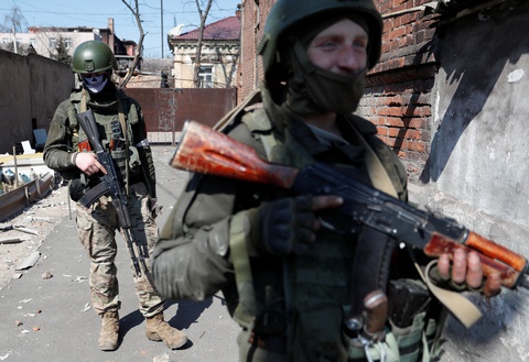 Lữ đoàn tinh nhuệ của Ukraine ở Mariupol ‘quyết chiến trận cuối’ - Ảnh 1. Lữ đoàn tinh nhuệ của Ukraine ở Mariupol ‘quyết chiến trận cuối’ - Ảnh 1.