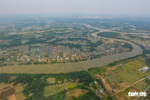 Ngắm TP.HCM từ trên cao bằng trực thăng - Ảnh 7. Ngắm TP.HCM từ trên cao bằng trực thăng - Ảnh 7.