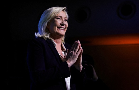 Bầu cử tổng thống Pháp: Cơ hội nào cho bà Le Pen? - Ảnh 1. Bầu cử tổng thống Pháp: Cơ hội nào cho bà Le Pen? - Ảnh 1.