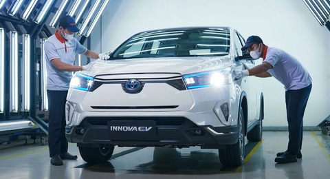 Toyota Innova thuần điện chưa thể mở bán vì quá nhiều bất cập - Ảnh 2. Toyota Innova thuần điện chưa thể mở bán vì quá nhiều bất cập - Ảnh 2.