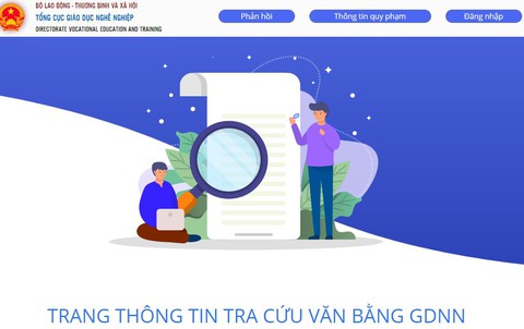 Không cập nhật văn bằng đào tạo trên trang tra cứu sẽ bị đình chỉ hoạt động giáo dục nghề nghiệp - Ảnh 1. Không cập nhật văn bằng đào tạo trên trang tra cứu sẽ bị đình chỉ hoạt động giáo dục nghề nghiệp - Ảnh 1.