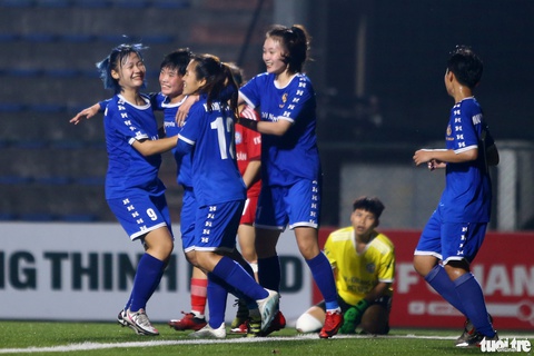 U19 nữ Hà Nội thâu tóm danh hiệu Giải U19 nữ quốc gia 2022 - Ảnh 5. U19 nữ Hà Nội thâu tóm danh hiệu Giải U19 nữ quốc gia 2022 - Ảnh 5.