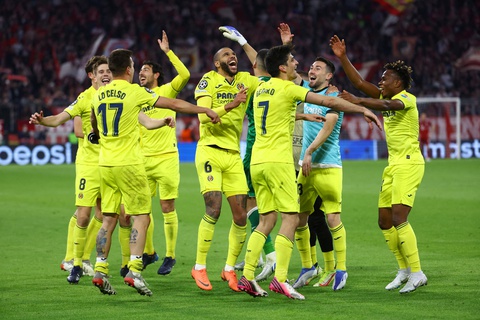 SỐC: Villarreal loại Bayern Munich khỏi Champions League - Ảnh 1. SỐC: Villarreal loại Bayern Munich khỏi Champions League - Ảnh 1.