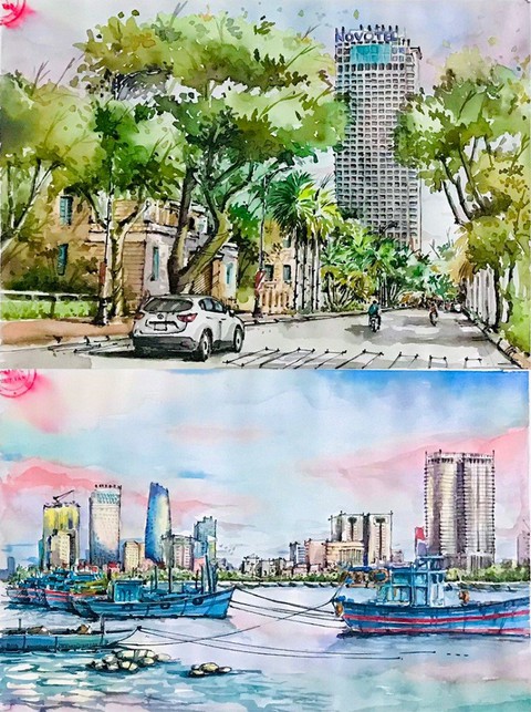 Chặng đường ‘phiêu lưu’ của chàng sinh viên kiến trúc ở ĐH Duy Tân - Ảnh 3. Chặng đường ‘phiêu lưu’ của chàng sinh viên kiến trúc ở ĐH Duy Tân - Ảnh 3.