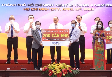 Sovico, HDBank đẩy mạnh xây dựng hạ tầng, an sinh xã hội tại Hóc Môn và Củ Chi - Ảnh 1. Sovico, HDBank đẩy mạnh xây dựng hạ tầng, an sinh xã hội tại Hóc Môn và Củ Chi - Ảnh 1.