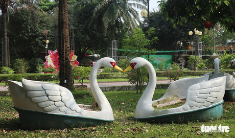 Cảnh hoang vắng ở công viên lớn nhất Nghệ An - Ảnh 7. Cảnh hoang vắng ở công viên lớn nhất Nghệ An - Ảnh 7.