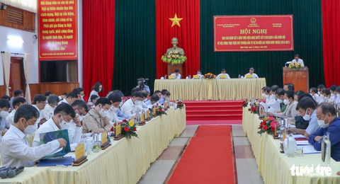 Đoàn công tác Quốc hội khảo sát tại vùng dự án điện hạt nhân trước đây - Ảnh 1. Đoàn công tác Quốc hội khảo sát tại vùng dự án điện hạt nhân trước đây - Ảnh 1.