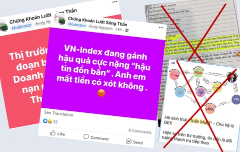 Chặn ngay tin giả thao túng chứng khoán - Ảnh 2. Chặn ngay tin giả thao túng chứng khoán - Ảnh 2.