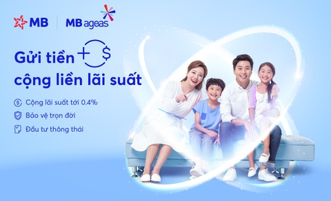 ‘Gửi tiền, cộng liền lãi suất’ thu hút khách hàng - Ảnh 1. ‘Gửi tiền, cộng liền lãi suất’ thu hút khách hàng - Ảnh 1.