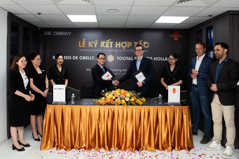 DE OBELLY hợp tác với các công ty lớn của châu Âu - Ảnh 1. DE OBELLY hợp tác với các công ty lớn của châu Âu - Ảnh 1.