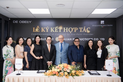 DE OBELLY hợp tác với các công ty lớn của châu Âu - Ảnh 5. DE OBELLY hợp tác với các công ty lớn của châu Âu - Ảnh 5.