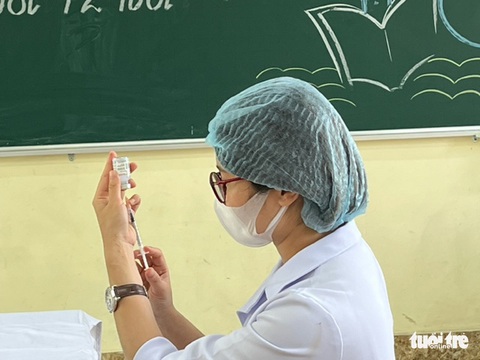 Bắt đầu tuần lễ tiêm vắc xin COVID-19 cho trẻ 5 - 12 tuổi cả nước - Ảnh 2. Bắt đầu tuần lễ tiêm vắc xin COVID-19 cho trẻ 5 - 12 tuổi cả nước - Ảnh 2.