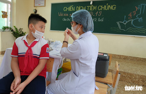Hà Nội dự kiến tiêm vắc xin phòng COVID-19 cho trẻ 5-12 tuổi từ ngày mai 16-4 - Ảnh 1. Hà Nội dự kiến tiêm vắc xin phòng COVID-19 cho trẻ 5-12 tuổi từ ngày mai 16-4 - Ảnh 1.