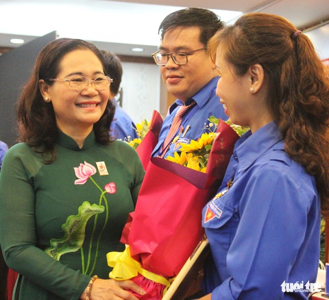 Anh Nguyễn Đăng Khoa tái đắc cử bí thư Đoàn khối Dân - Chính - Đảng TP.HCM - Ảnh 1. Anh Nguyễn Đăng Khoa tái đắc cử bí thư Đoàn khối Dân - Chính - Đảng TP.HCM - Ảnh 1.